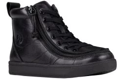 Footwear Store 51 Black To The Floor Leather BILLY Classic Lace Highs