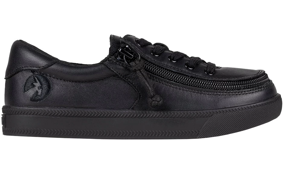 Black To The Floor Leather BILLY Classic Lace Lows 4 Black To The Floor Leather BILLY Classic Lace Lows - Image 2