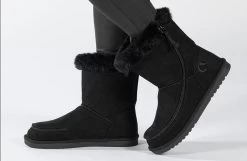 Black BILLY Cozy Boots -Footwear Store BK21304 001 studio standing 1 940x614 ec4fba77 f5e6 400c 8799 4b6ec088d85a