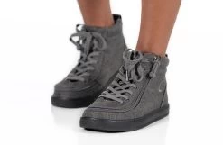 FINAL SALE - Charcoal Jersey BILLY Street High Tops -Footwear Store BK21310 021 studio standing 2 940x614 38e02eb6 7a4a 440c ac4a fd26f17e656a