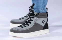 Grey Colorblock BILLY Street High Tops -Footwear Store BK21310 030 studio standing 2 940x614 04c7134f 06f4 4d16 a30f 8d142853bd62