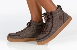 Brown Jersey BILLY Street High Tops -Footwear Store BK21310 200 studio standing 1 940x614 c00e756f 5364 41f7 b7ee 55e479476bfc