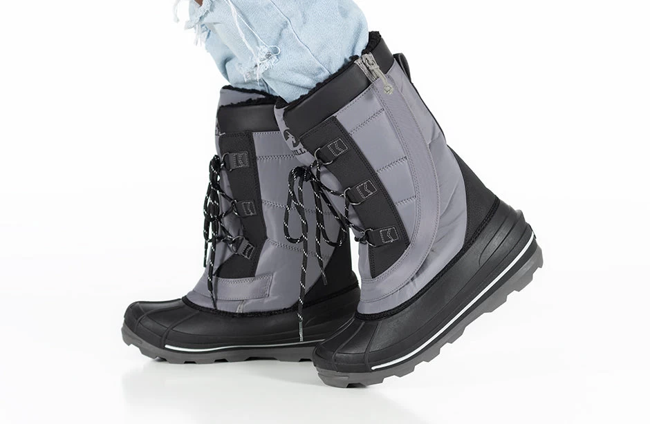 Grey BILLY Ice Winter Boots 9 Grey BILLY Ice Winter Boots - Image 7