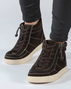 Brown Suede BILLY Ten9 Street High Tops -Footwear Store BK21329 201 studio standing 2 704x880 f5638e7c 46b3 4684 b2ca 335fa02af349