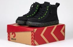 FINAL SALE - Black/Green Speckle BILLY Classic Lace High Tops -Footwear Store BK22100 002 studio 1 940x614 1342f0be 5639 465a 8226 c02b11b9678b