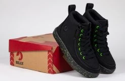 FINAL SALE - Black/Green Speckle BILLY Classic Lace High Tops -Footwear Store BK22100 002 studio 2 940x614 bc5cf68a 132c 486a bcf2 11eeabd5f321