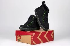 FINAL SALE - Black/Green Speckle BILLY Classic Lace High Tops -Footwear Store BK22100 002 studio 3 940x614 5f9c097c 5ec1 4621 83b2 450a0832b1f3