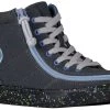 FINAL SALE - Charcoal/Blue Speckle BILLY Classic Lace High Tops -Footwear Store BK22100 021 45 lateral 940x614 57318947 9109 4418 85dc 43253841536c