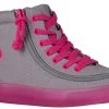 FINAL SALE - Grey/Pink BILLY Classic Lace High Tops 1 FINAL SALE - Grey/Pink BILLY Classic Lace High Tops -Footwear Store BK22100 050 45 lateral 940x614 4476f78d 8da5 4f8d bbda c2945e836473