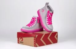 FINAL SALE - Grey/Pink BILLY Classic Lace High Tops -Footwear Store BK22100 050 studio 3 940x614 5f98c15a 4393 4efb 896c fba8a6c86595