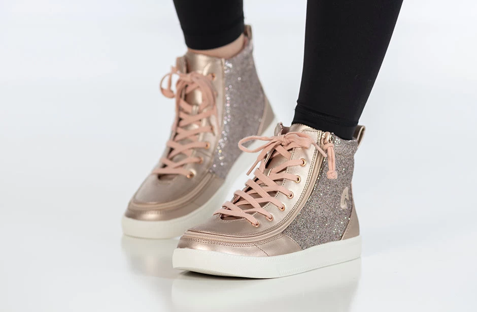 Rose Gold Unicorn BILLY Classic Lace Highs 9 Rose Gold Unicorn BILLY Classic Lace Highs - Image 7