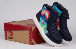 Navy Tie Dye BILLY Street High Tops -Footwear Store BK22110 410 studio 2 940x614 19b69084 2e15 49bd 8dfa 4283239c6008