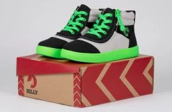 FINAL SALE - Black/Green BILLY Street Short Wrap High Tops -Footwear Store BK22111 002 studio 1 940x614 43c43696 26b2 4983 a3b7 86839986db41