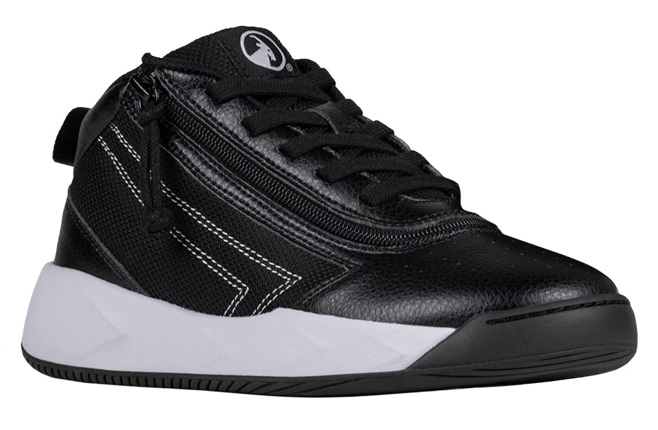 FINAL SALE - Black/White BILLY Sport Hoop Athletic Sneakers 3 FINAL SALE - Black/White BILLY Sport Hoop Athletic Sneakers