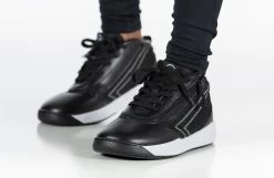 FINAL SALE - Black/White BILLY Sport Hoop Athletic Sneakers 21 FINAL SALE - Black/White BILLY Sport Hoop Athletic Sneakers -Footwear Store BK22132 002 studio standing 2 940x614 eca745b1 99f7 46a6 b9f6 e2016b5dfb0f