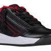 FINAL SALE - Black/Red BILLY Sport Hoop Athletic Sneakers -Footwear Store BK22132 003 45 lateral 940x614 904cedc4 42ab 4a3f af41 86b2a43bdff0