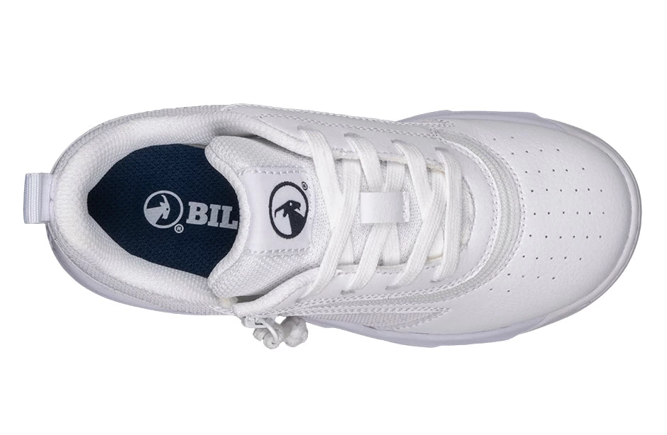 FINAL SALE - White/Navy BILLY Sport Court Athletic Sneakers 5 FINAL SALE - White/Navy BILLY Sport Court Athletic Sneakers - Image 3