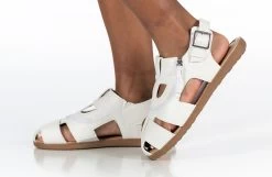 FINAL SALE - White BILLY Sandals -Footwear Store BK22134 100 studio standing 1 940x614 985f0775 36a7 46c6 99ec 5006a121dd13