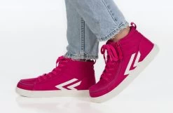 Fuchsia/White BILLY CS Sneaker High Tops -Footwear Store BK22342 670 studio standing 1 940x614 c6aad7a7 22b6 47d1 8a8a f2f83df5744e