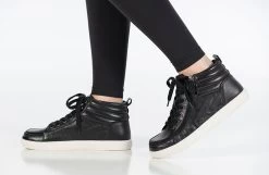 Black Leather BILLY Ten9 CS Sneaker High Tops -Footwear Store BK22442 002 studio standing 1 940x614 bc5c77ea 3899 4ef6 90d4 6952734f9599