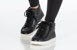 Black Leather BILLY Ten9 CS Sneaker High Tops -Footwear Store BK22442 002 studio standing 2 940x614 05b480c4 8c41 48c7 86d3 db28221c2573