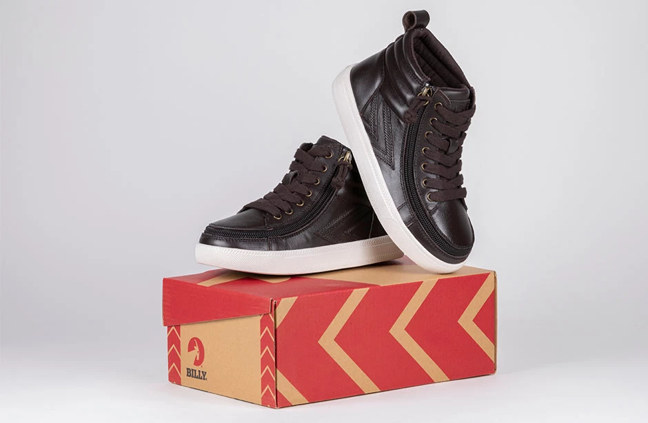Brown Leather BILLY Ten9 CS Sneaker High Tops 11 Brown Leather BILLY Ten9 CS Sneaker High Tops - Image 9