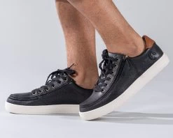 FINAL SALE - Men's Black BILLY Low Sneakers -Footwear Store BM20003 001 Studio1 880x704 1