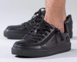 FINAL SALE - Men's Black To The Floor BILLY Low Sneakers -Footwear Store BM20003 002 Studio3 880x704 1