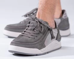 FINAL SALE - Men's Charcoal Suede/Mesh BILLY Comfort Classic Lows -Footwear Store BM20102 021 Studio3 880x704 1