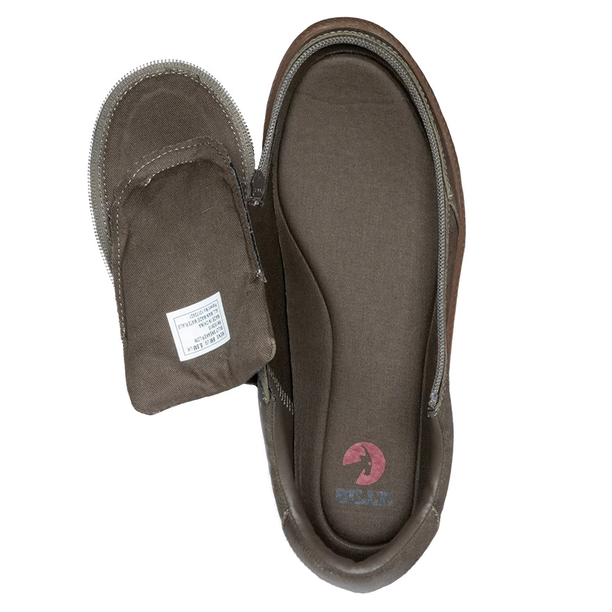 FINAL SALE - Men's Olive BILLY Sneaker Lows 4 FINAL SALE - Men's Olive BILLY Sneaker Lows - Image 3