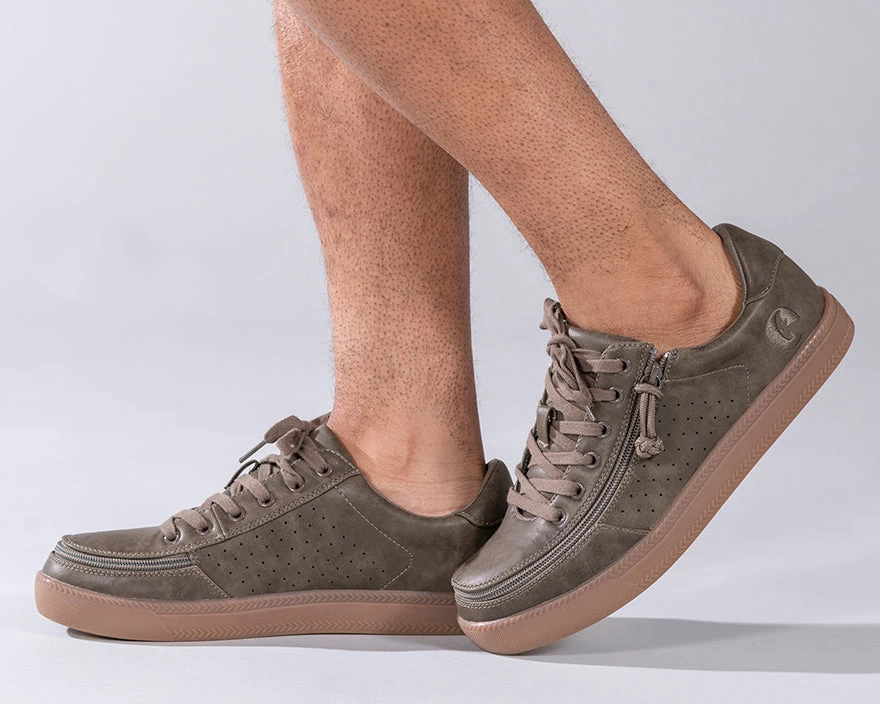 FINAL SALE - Men's Olive BILLY Sneaker Lows 8 FINAL SALE - Men's Olive BILLY Sneaker Lows - Image 7