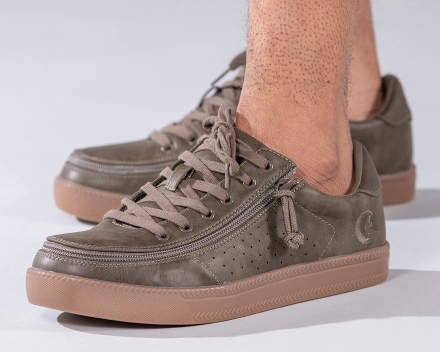 FINAL SALE - Men's Olive BILLY Sneaker Lows 10 FINAL SALE - Men's Olive BILLY Sneaker Lows - Image 9