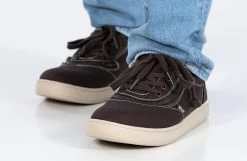 FINAL SALE - Men's Dark Brown/White Stitch BILLY Sneaker Low Tops -Footwear Store BM22128 201 studio standing 2 940x614 1bc83b4a 3827 4fd0 9399 55a3e1bf53f2