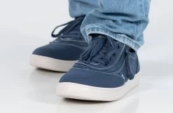 FINAL SALE - Men's Blue/White Stitch BILLY Sneaker Low Tops -Footwear Store BM22128 410 studio standing 2 940x614 426fa339 82e2 4bde 8055 f92d6bbe581e