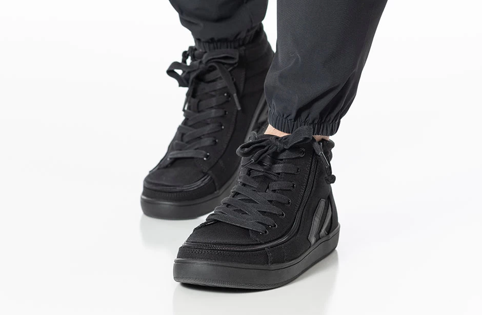 Men's Black To The Floor BILLY CS Sneaker High Tops 13 Men's Black To The Floor BILLY CS Sneaker High Tops - Image 11