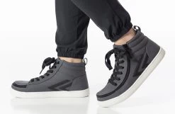 Men's Charcoal/Black BILLY CS Sneaker High Tops -Footwear Store BM22342 010 studio standing 1 940x614 8ded90eb 6453 48a6 adc3 cb7f61eaa8fc