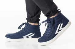 Men's Navy/White BILLY CS Sneaker High Tops 22 Men's Navy/White BILLY CS Sneaker High Tops -Footwear Store BM22342 410 studio standing 1 940x614 6f8dfdb0 c6d4 4667 bdc4 9b08ffc2e2d4