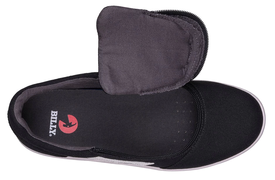 Men's Black/White BILLY CS Sneaker Low Tops 7 Men's Black/White BILLY CS Sneaker Low Tops - Image 5