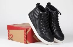 Men's Black Leather BILLY Ten9 CS Sneaker High Tops -Footwear Store BM22442 002 on box 2 940x614 de279ae9 76a8 4819 8857 a6ff08525298