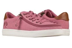FINAL SALE - Women's Dusty Rose (Brown Mustache) BILLY Classic Lace Lows
