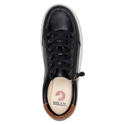 FINAL SALE - Women's Black (Brown Mustache) BILLY Low Sneakers -Footwear Store BW20007 002 Top 880x880 8a5ed2fd 050d 4234 9449 68569b50c6fc