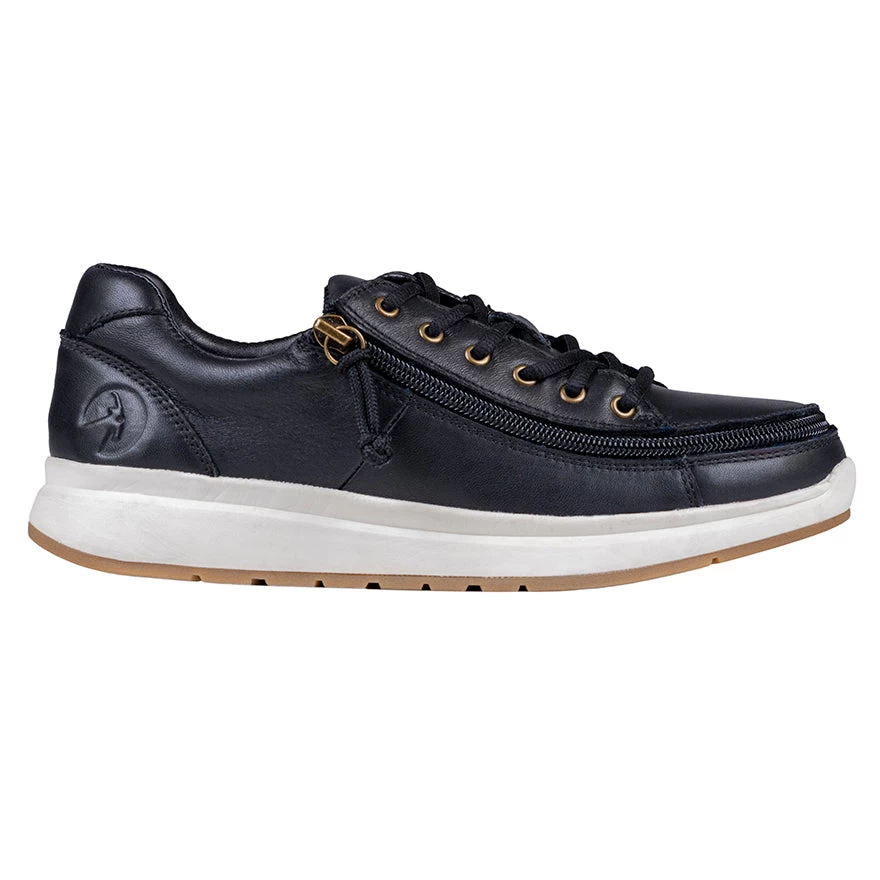 FINAL SALE - Women's Black Leather BILLY Comfort Lows 4 FINAL SALE - Women's Black Leather BILLY Comfort Lows - Image 2