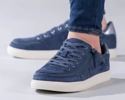 FINAL SALE - Women's Steel Blue BILLY Classic Lace Lows -Footwear Store BW20301 400 Studio3 880x704 1