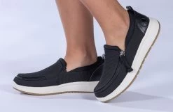 FINAL SALE - Women's Black BILLY Comfort Mocs -Footwear Store BW21118 001 studio standing 1 940x614 af8ed2e0 1015 48b6 a503 b6405409a46d
