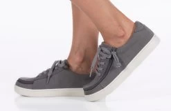 FINAL SALE - Women's Charcoal BILLY Sneaker Low Tops -Footwear Store BW21328 021 studio standing 1 940x614 4d8b328a abf8 448a 8919 21c090dee043