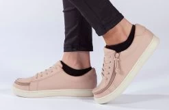 FINAL SALE - Women's Blush BILLY Sneaker Low Tops -Footwear Store BW21328 660 studio standing 1 940x614 52b65c19 fc71 4279 a758 e75d1e54b425