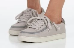 FINAL SALE - Women's Light Grey BILLY Sneaker Low Tops -Footwear Store BW22128 051 studio standing 2 940x614 b5ef60e2 25a0 49bd a68e bfe5eafa18ec