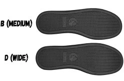 FINAL SALE - Women's Black To The Floor BILLY Sneaker Lace Mid Tops -Footwear Store BW22135 003 bottom 940x614 b94fed79 98b8 4463 a62f 0939827eac93