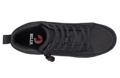 FINAL SALE - Women's Black To The Floor BILLY Sneaker Lace Mid Tops -Footwear Store BW22135 003 top 940x614 3a14e6f4 9e56 4a3b 958e 31e4c61574e1