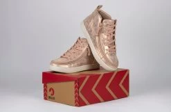 FINAL SALE - Women's Rose Gold BILLY Sneaker Lace Mid Tops -Footwear Store BW22135 680 studio 3 940x614 24d236c2 74c3 42df 8b10 67d16f16dbaf